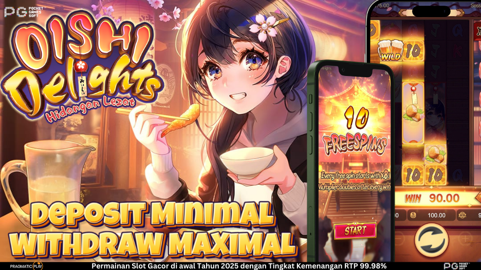 Oishi Delight: Nikmatnya Slot Makanan Jepang, Yummy!