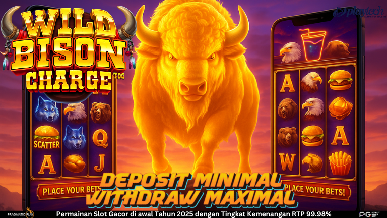 Wild Bison Charge Slot Online: Kekuatan Alam Liar dalam Gulungan Digital