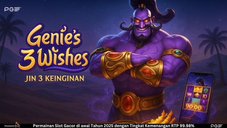 Genie’s 3 Wishes: Slot Online Bertema Arabian