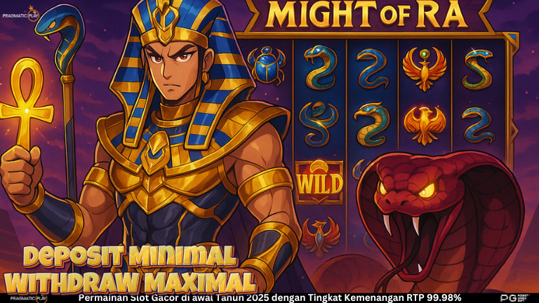 Might of Ra – Menyambut Kemahasyuran Firaun dari Pragmatic Play