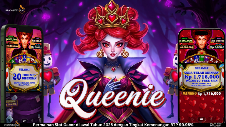 Queenie: Slot Online Bertema Ratu Merah Jahat yang Berbahaya