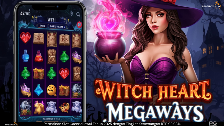 Witch Heart Megaways: Slot Online Bertema Penyihir